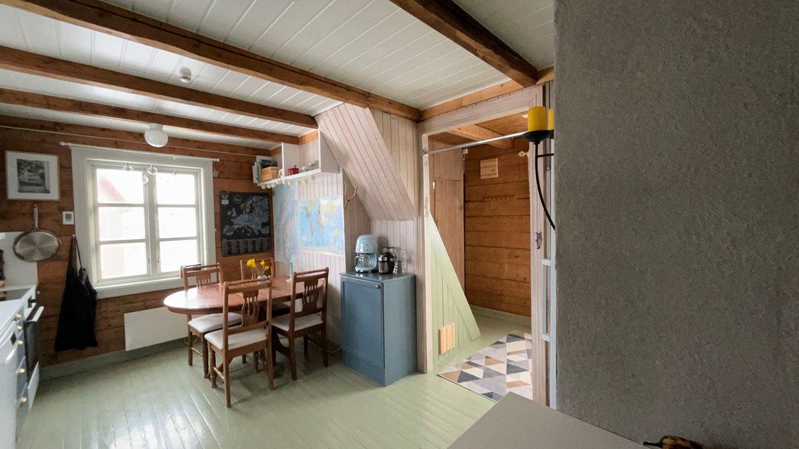 God plass til etablering av spisegruppe. Galleribilde