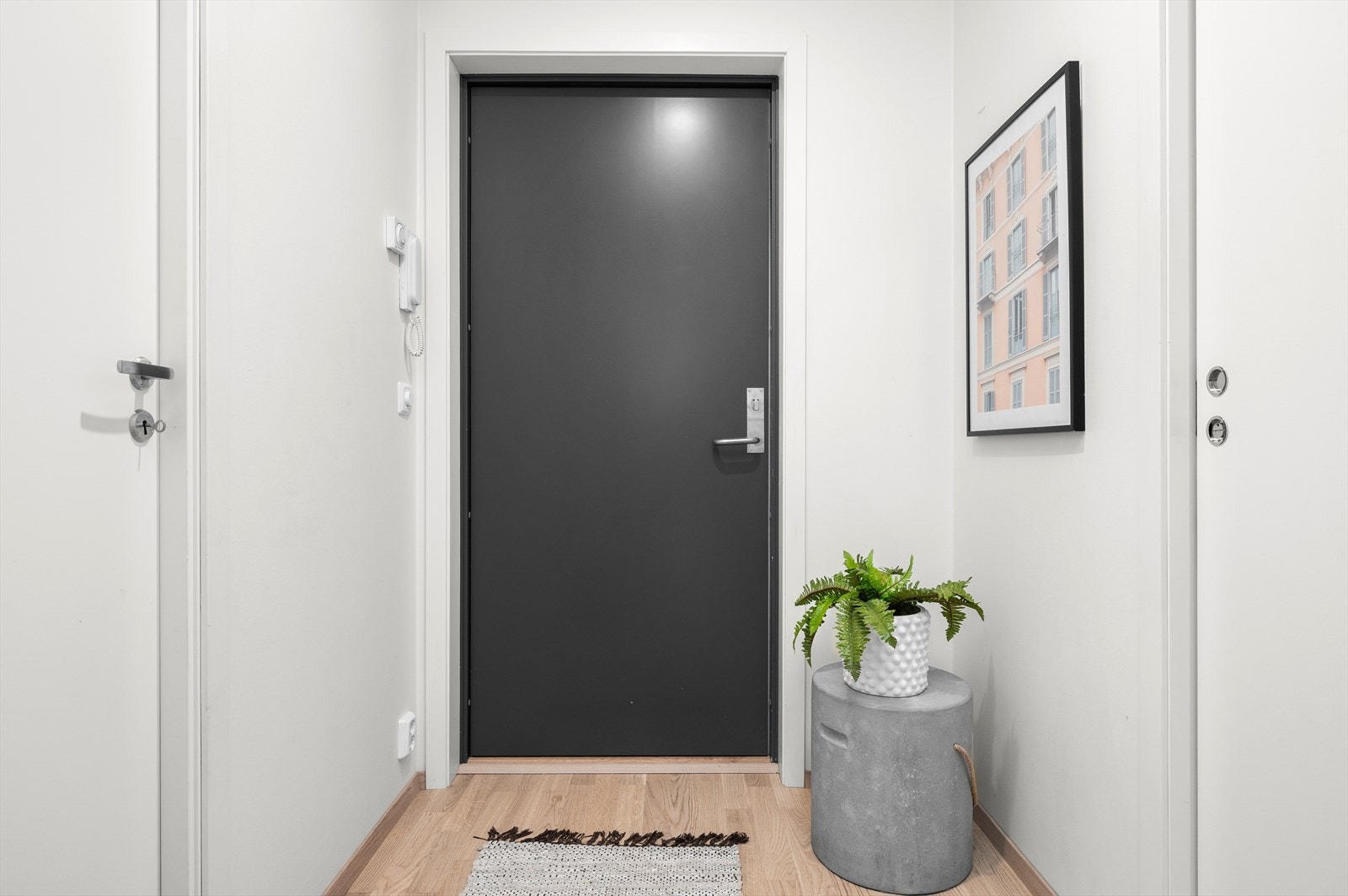 Entré på 3m² med plass til oppbevaring. Galleribilde