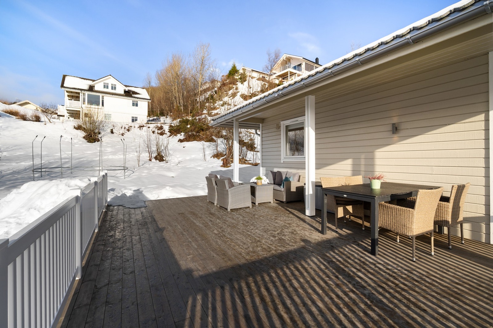 Fine og barnevennlige uteareal Galleribilde