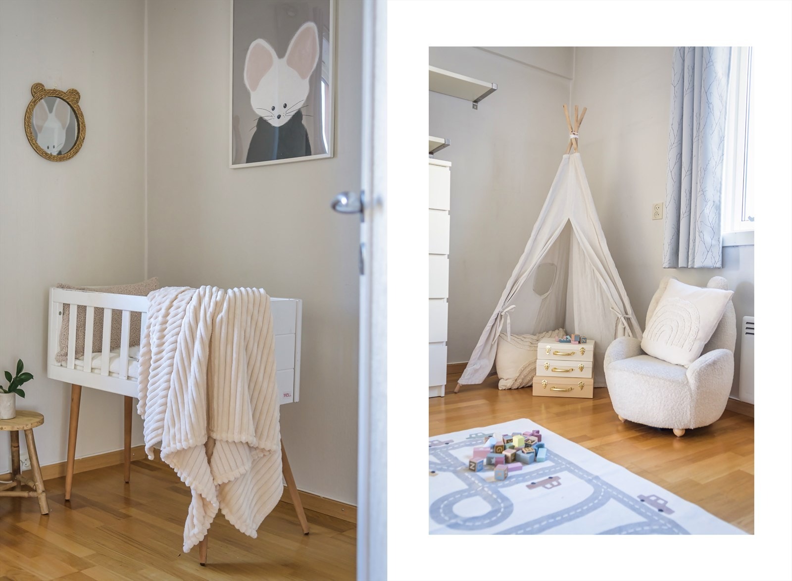 Passer perfekt til gjesteværelse, kontor eller barnerom Galleribilde