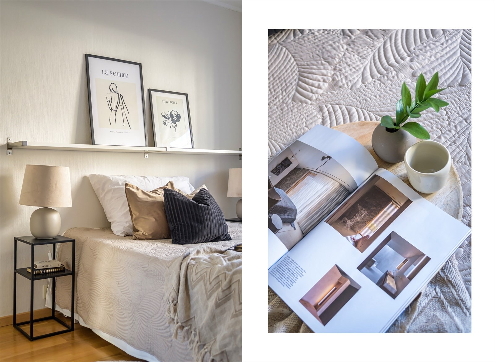 Boligen har i dag to soverom, med mulighet for å lage et tredje Galleribilde