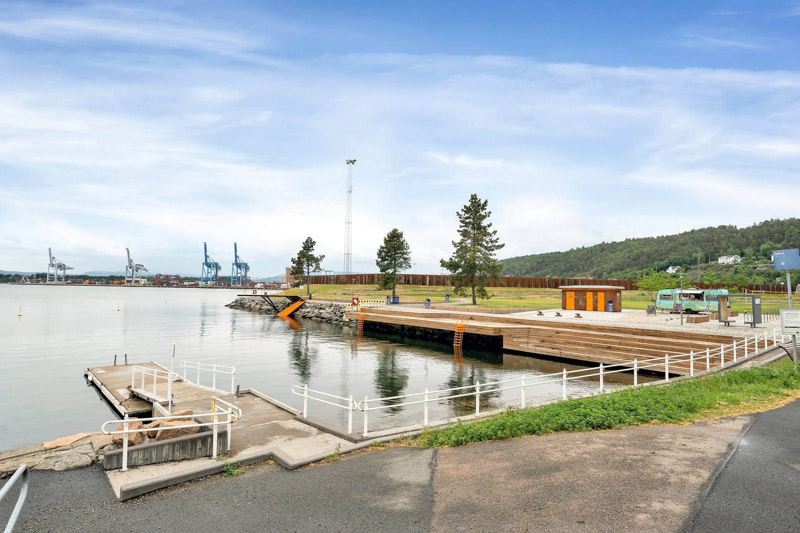 Bekkelags badet, som er i gangavstand fra leiligheten Galleribilde