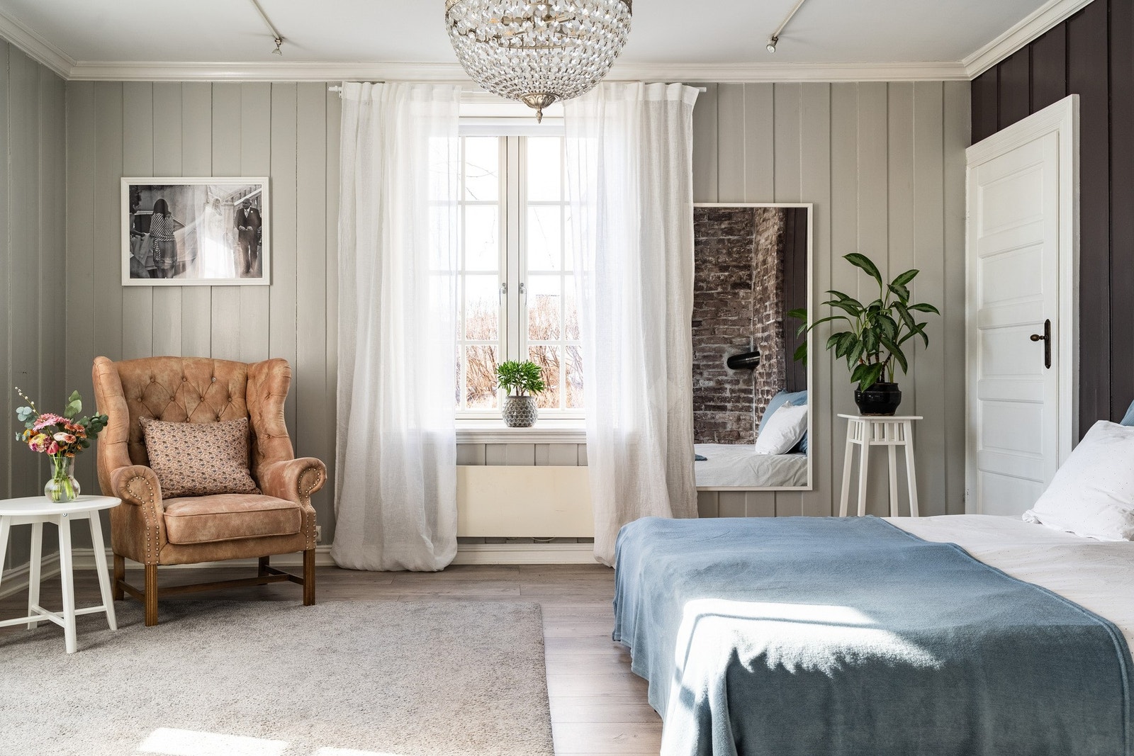 Her er det god plass til å møblere med sofa, dersom man ønsker en stue her. Galleribilde