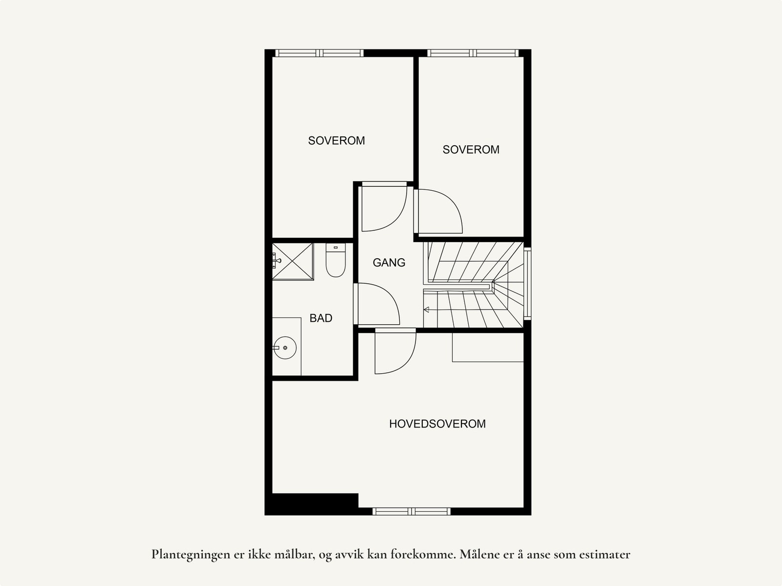 Planløsning 3.etg Galleribilde