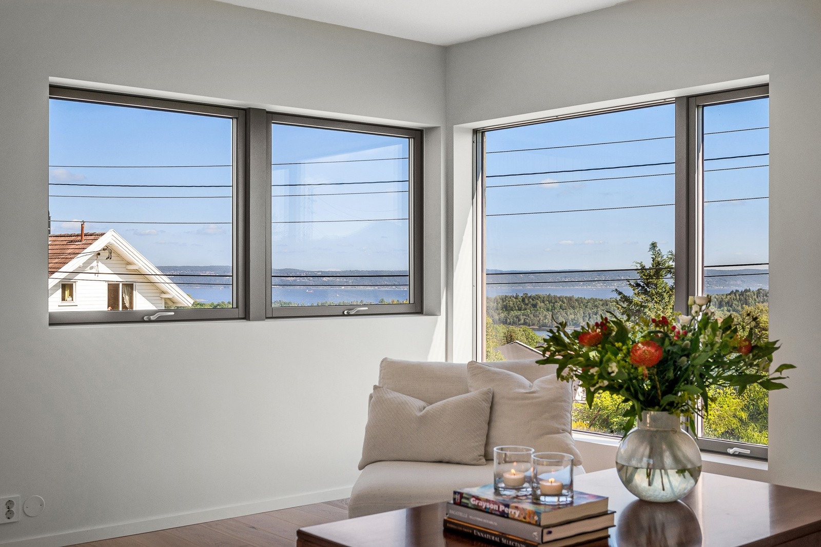 Fint utsyn over nærområdet. Galleribilde