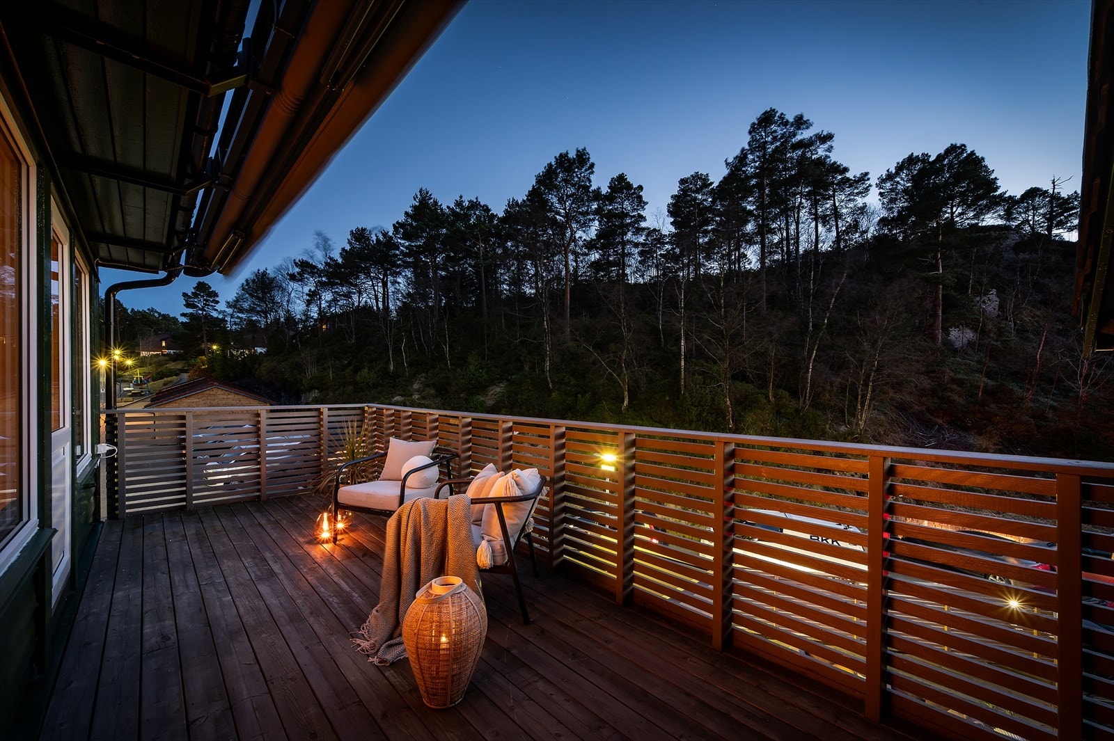 Her kan man nyte lange kvelder på sommerstid. Galleribilde