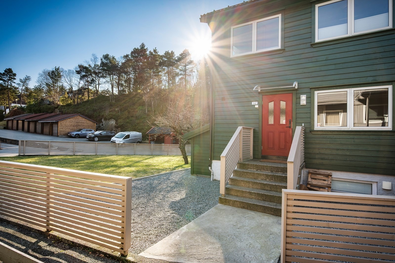 Koselig inngangsparti. Galleribilde