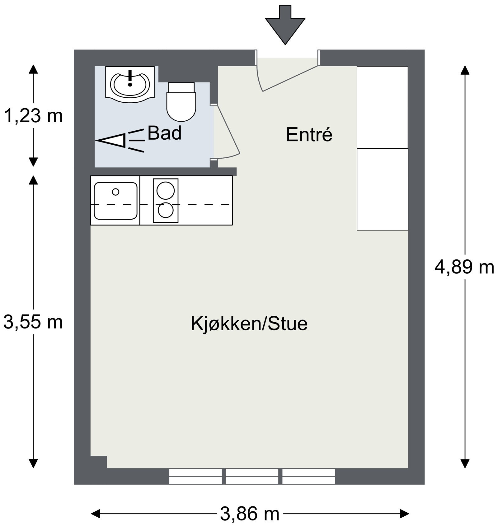 Plantegning anr. 14 Galleribilde