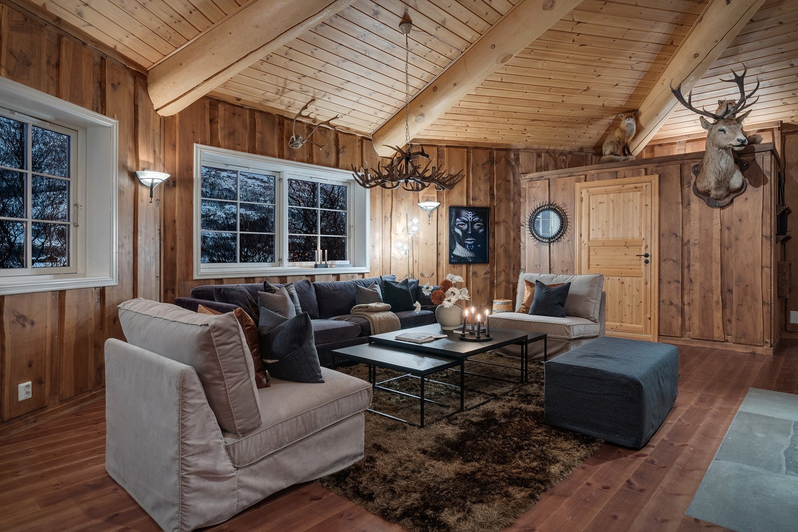 Her er det godt med plass til å innrede med en hyggen sofagruppe. Galleribilde