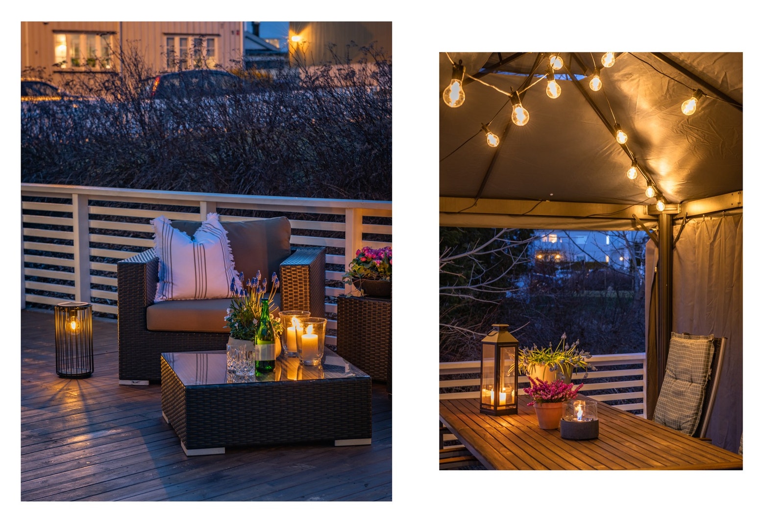 Her har man god plass til flere hyggelige soner. Galleribilde