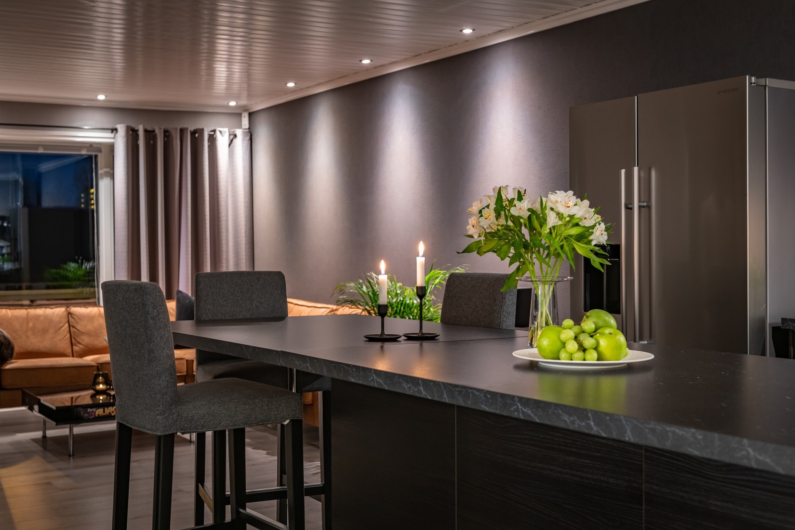 Innholdsrikt kjøkken fra 2018. Galleribilde