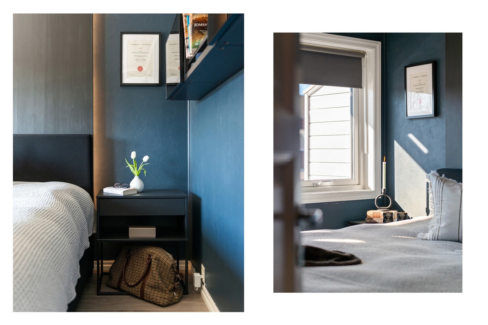 Det er nye vinduer og balkongdør fra 2023 på begge soverommene. Galleribilde