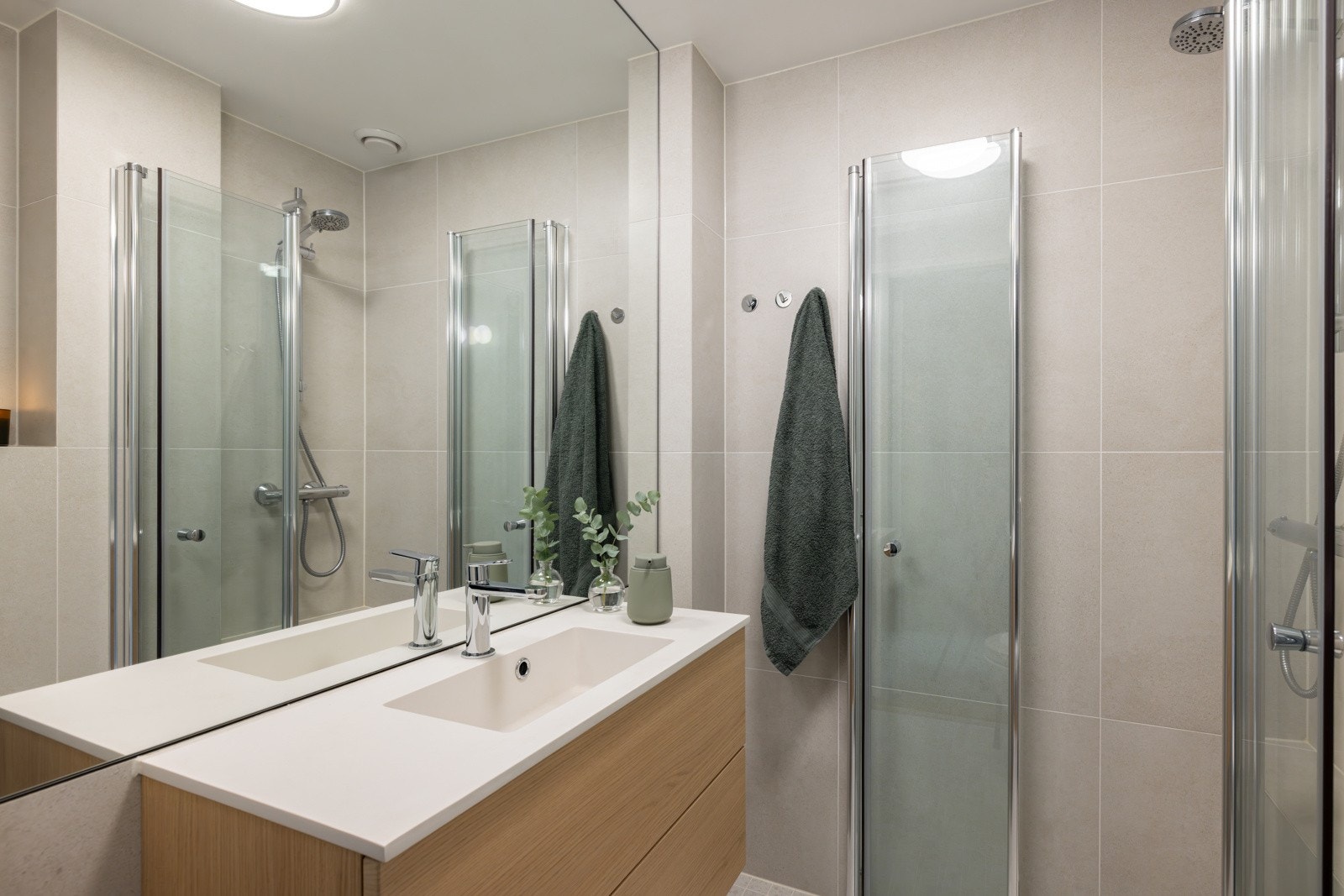 Lekkert oppusset bad fra 2023. Galleribilde