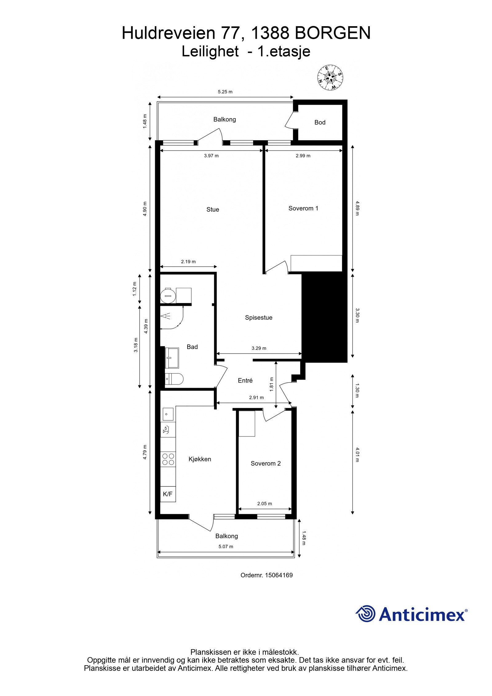 Plantegning Galleribilde