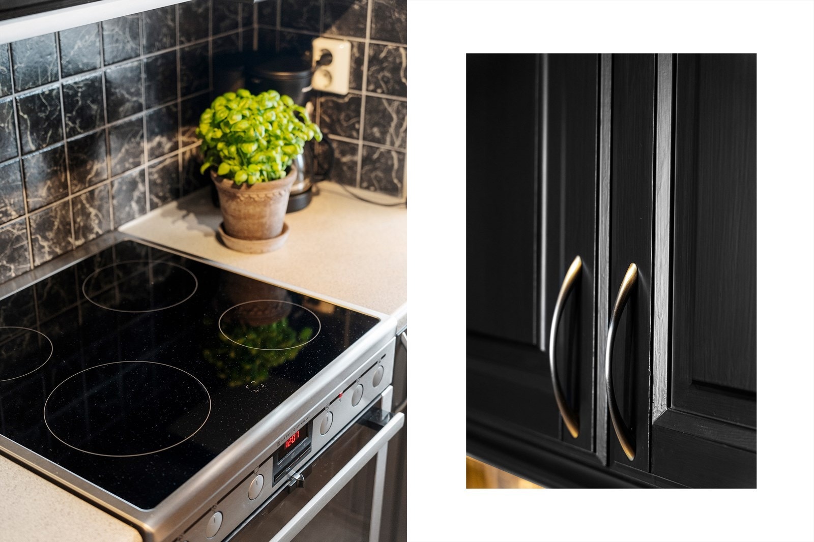 Komfyr og oppvaskemaskin av nyere dato medfølger salget Galleribilde