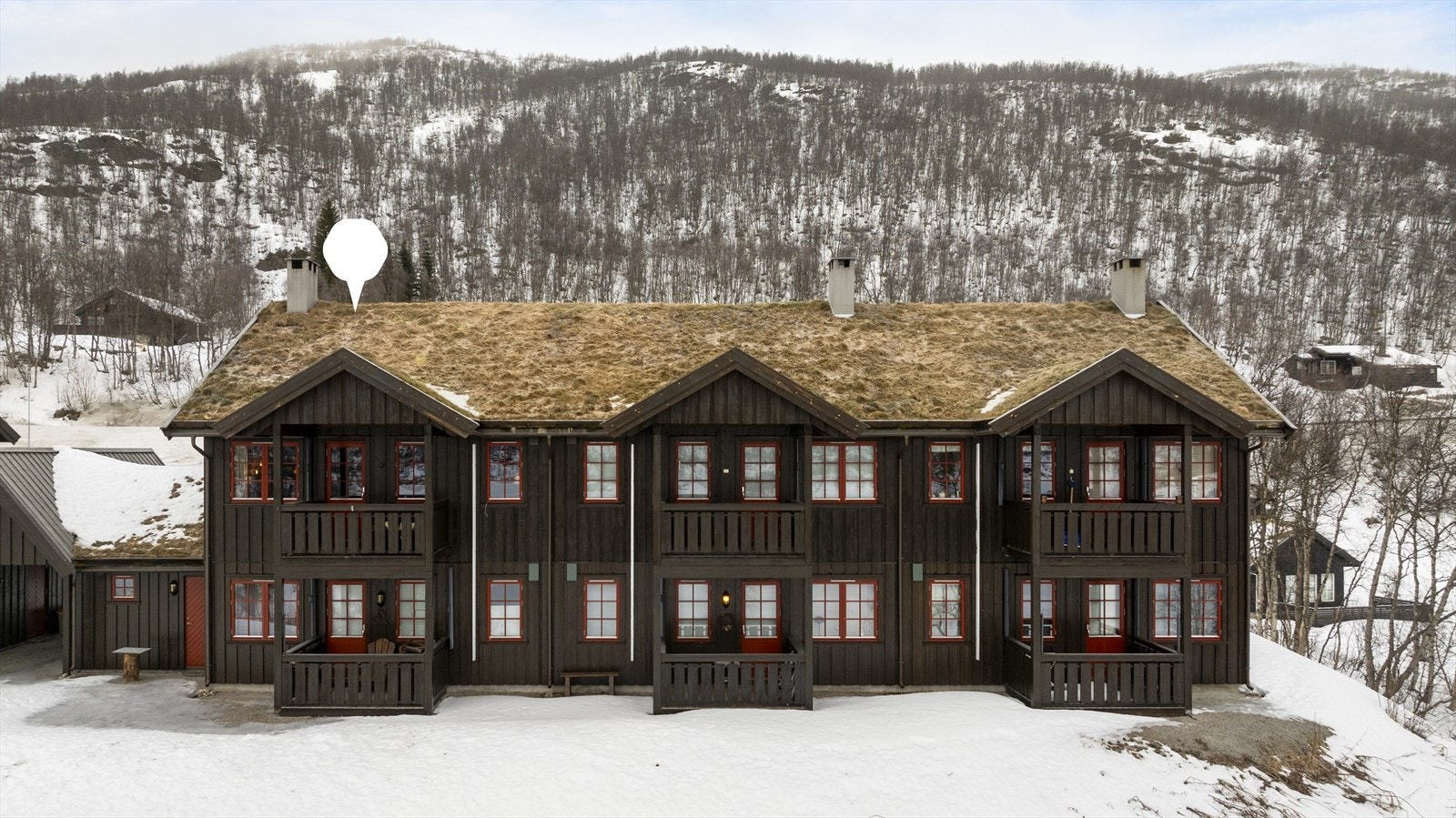 Sameiet består av 12 seksjoner Galleribilde