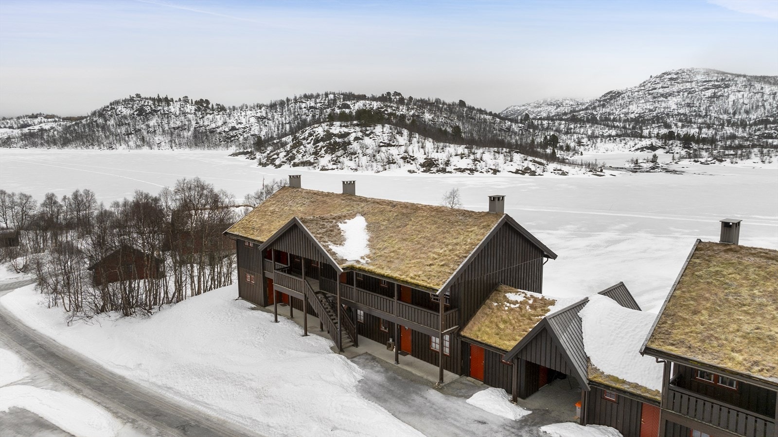 Fine bademuligheter nedenfor Galleribilde