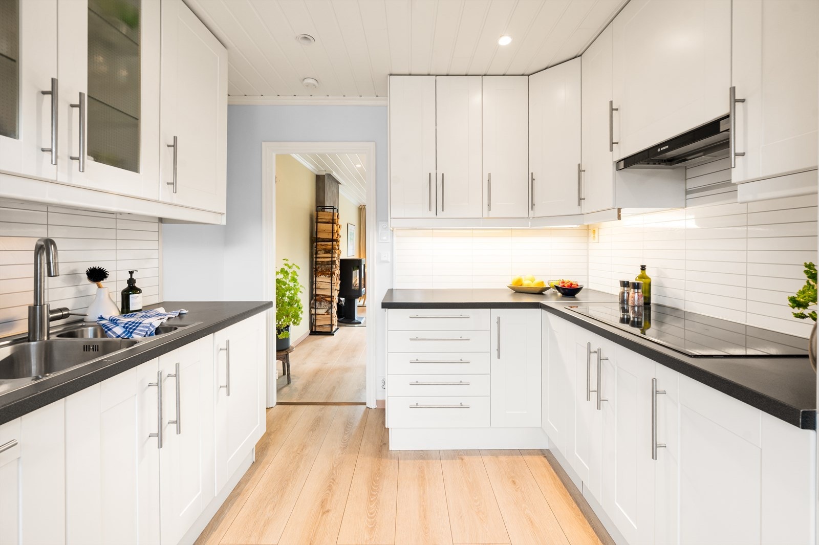 Her får du både praktisk lagringsplass og en funksjonell løsning. Galleribilde