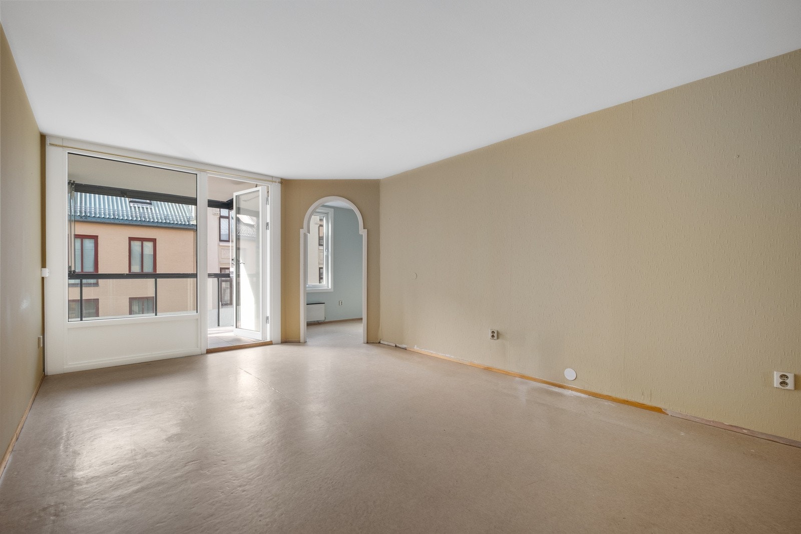 2-roms leilighet med innglasset balkong. Galleribilde