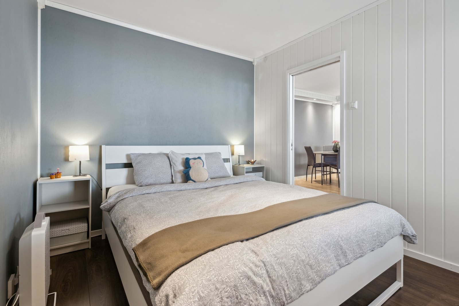 Koslig soverom. Galleribilde