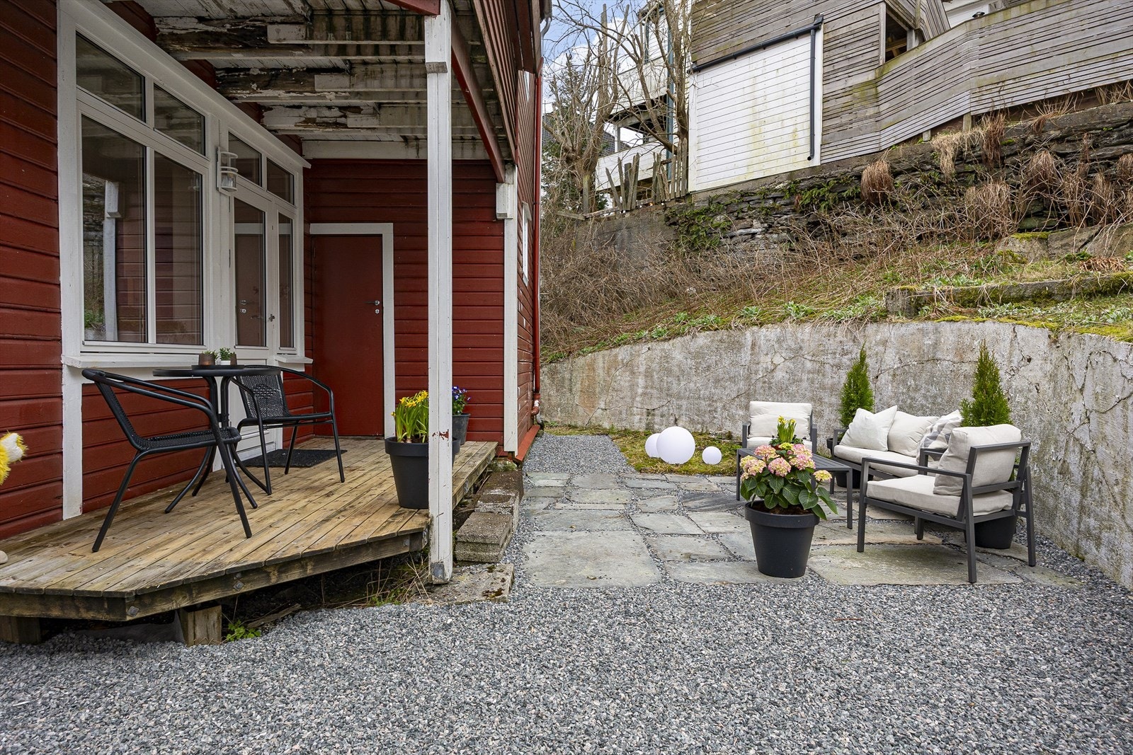 Uteplass Galleribilde