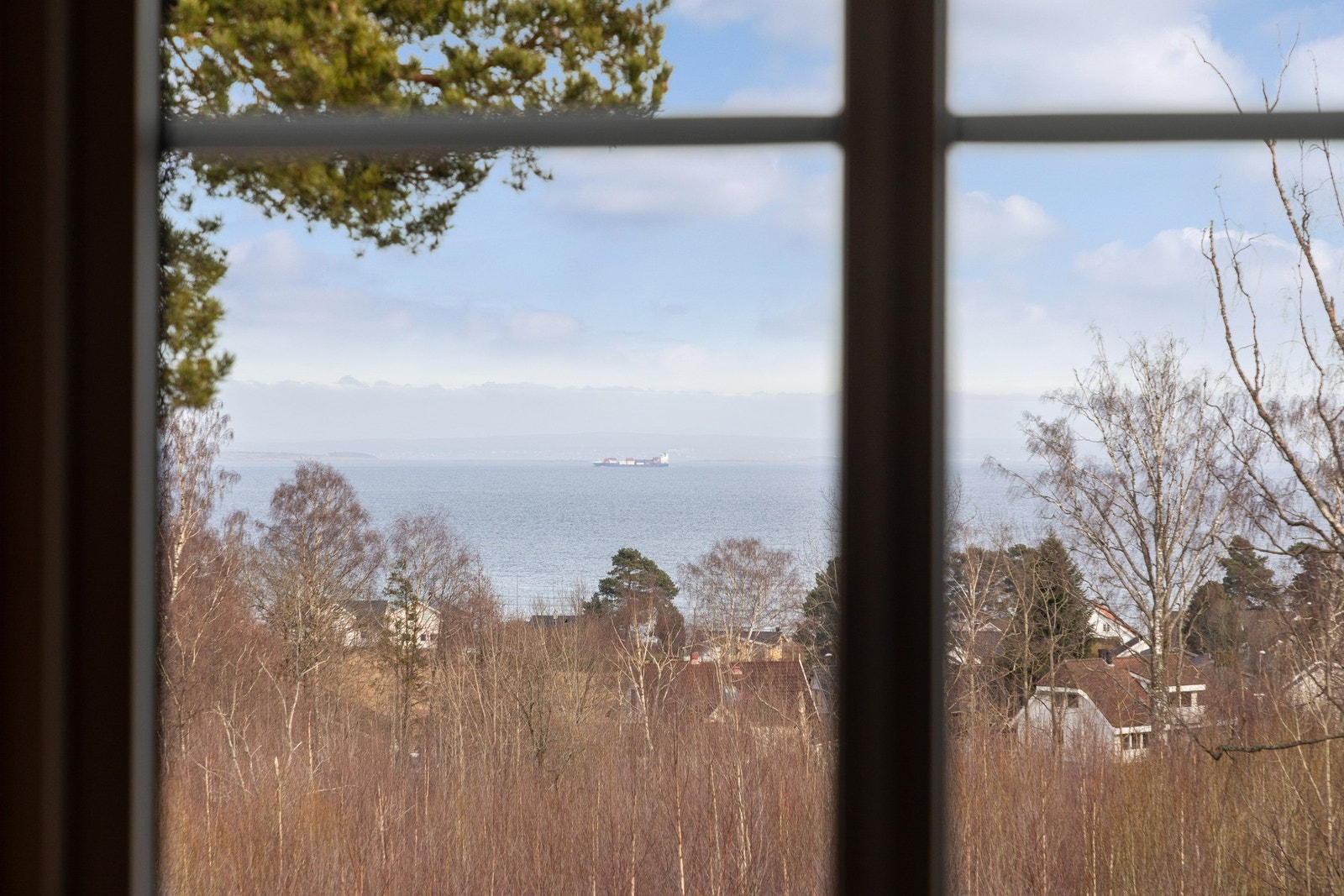 Her er det fin sjøutsikt. Galleribilde