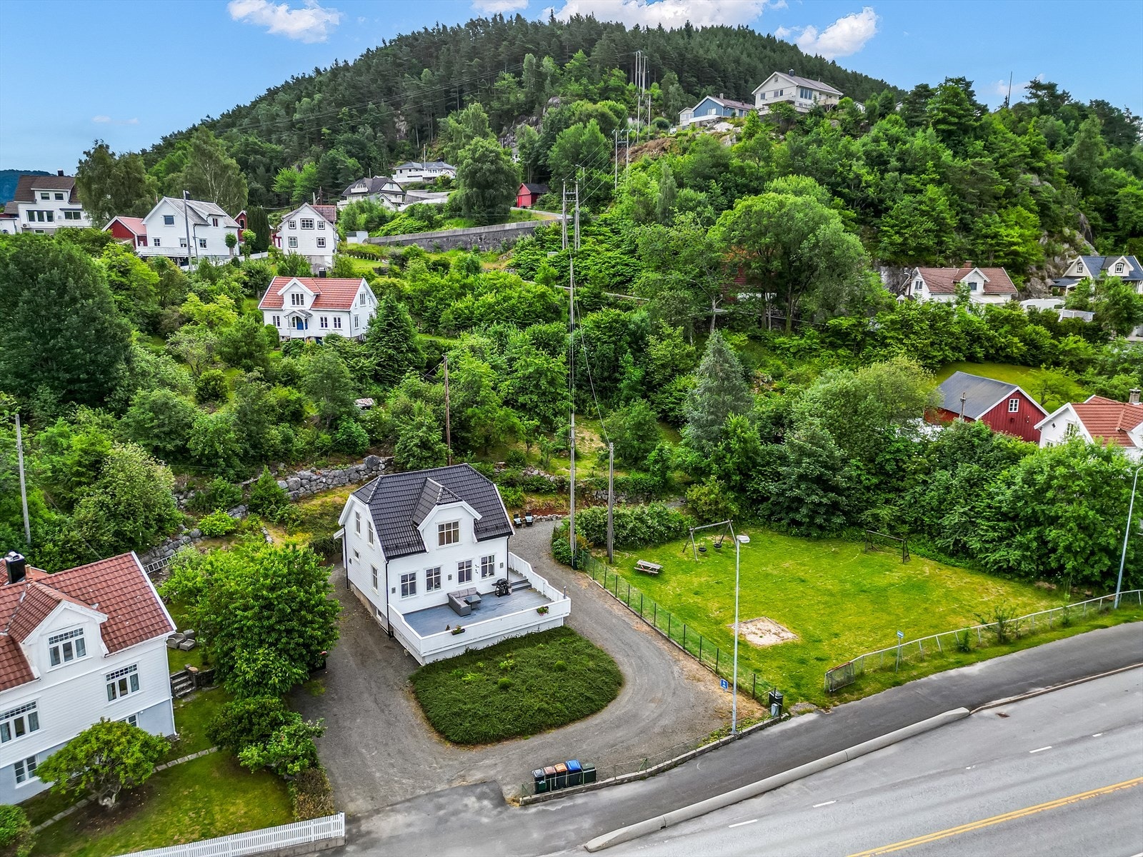 Dronefoto Galleribilde