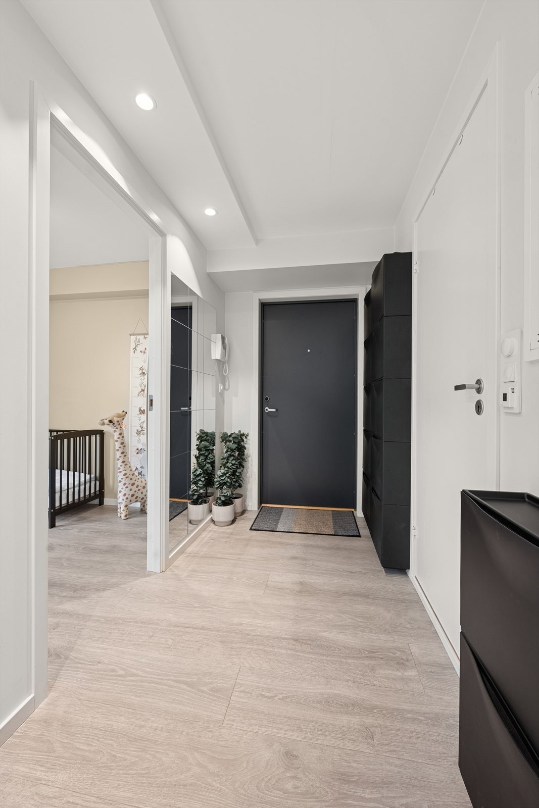 Her er det god plass til garderobeløsninger Galleribilde