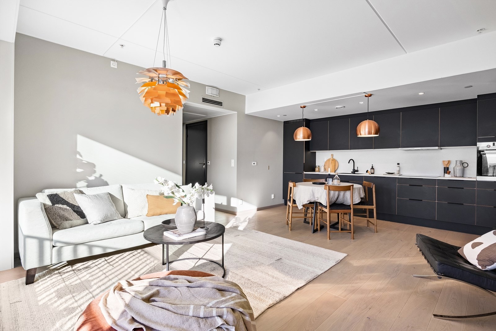 Boligen var ny i 2023 og holder en høy standard Galleribilde