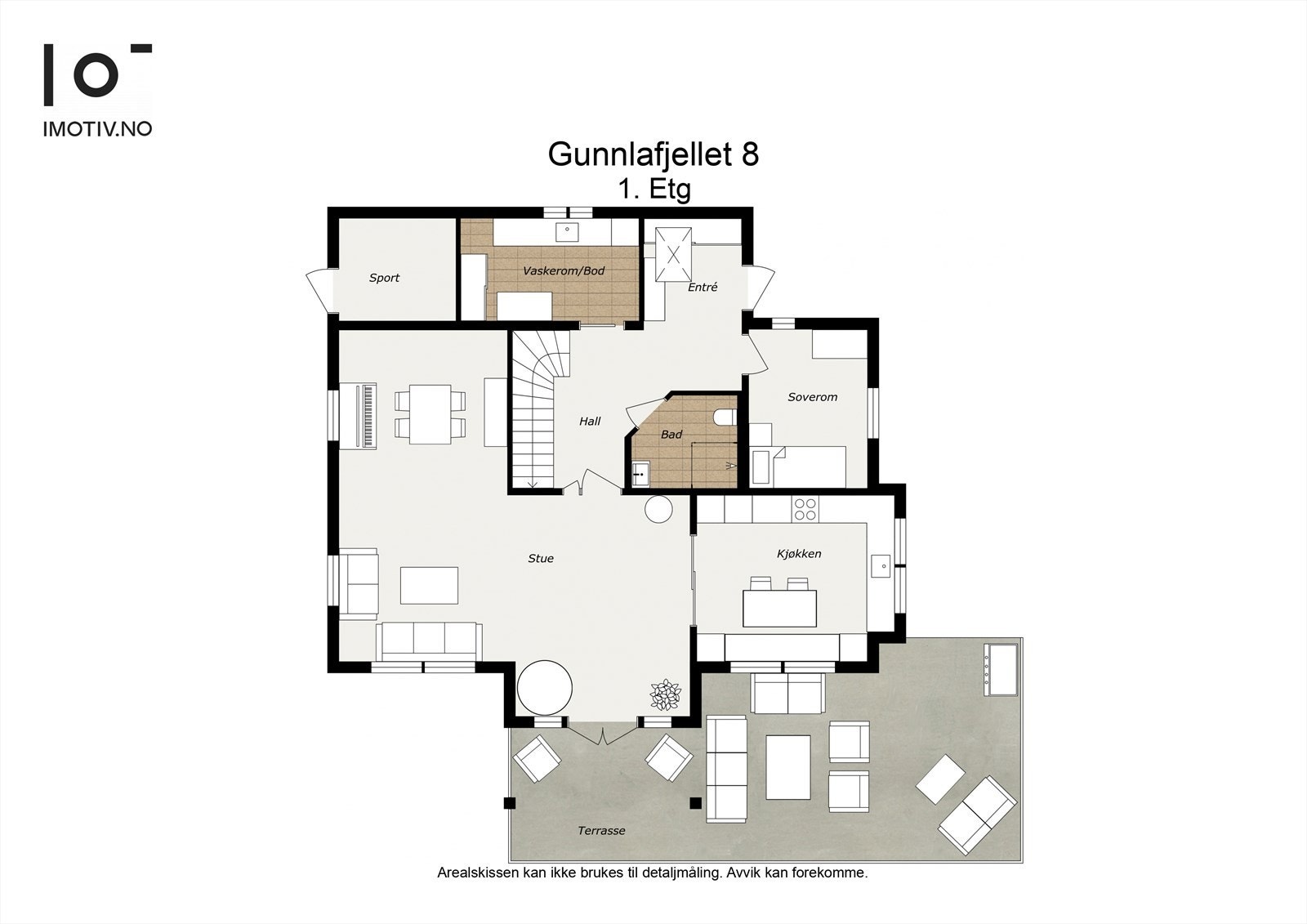 - Plantegning 1. etasje - Galleribilde