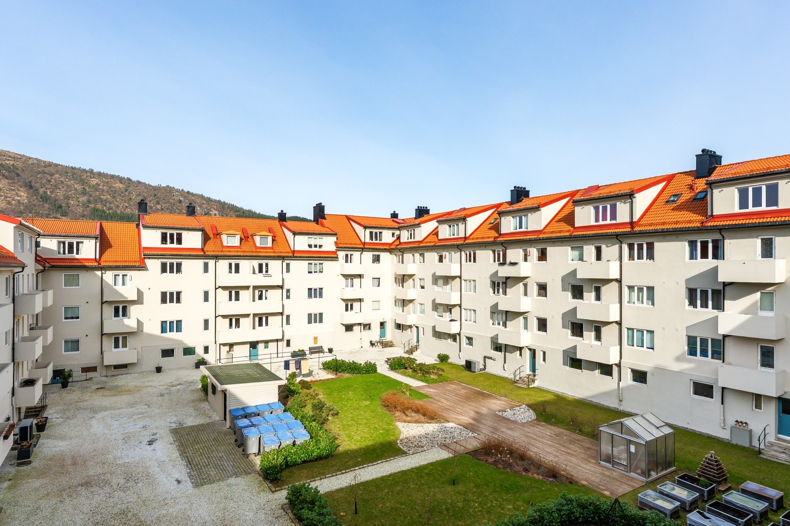 - Denne leiligheten nyter de beste solforhold med sin vestvendte beliggenhet - Galleribilde