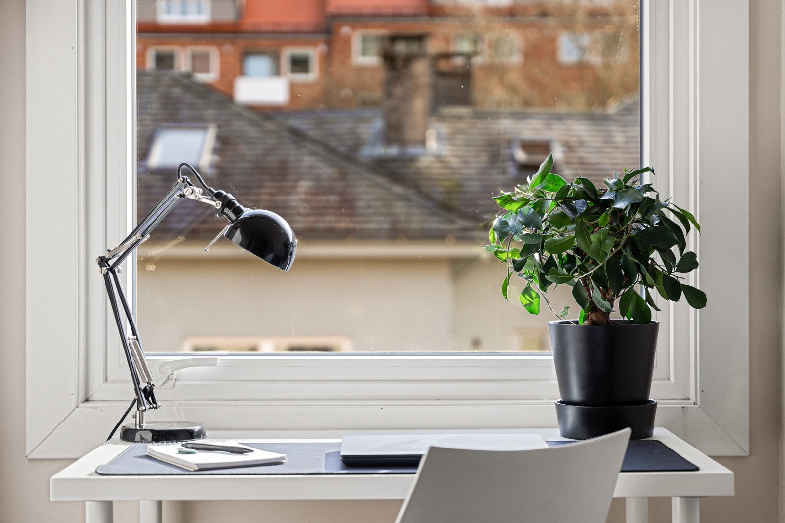 - Her kan man for eksempel sette opp til hjemmekontor, eller en flott plass for studenten - Galleribilde