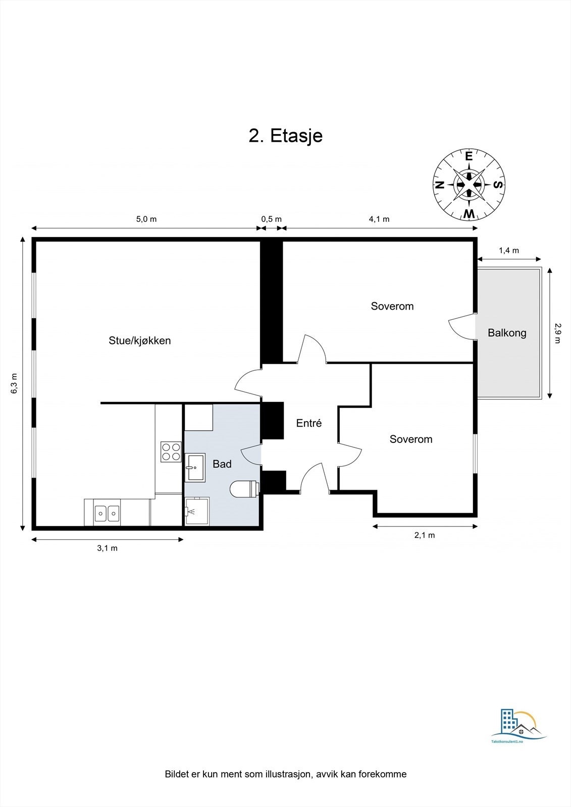 Plantegning. Galleribilde