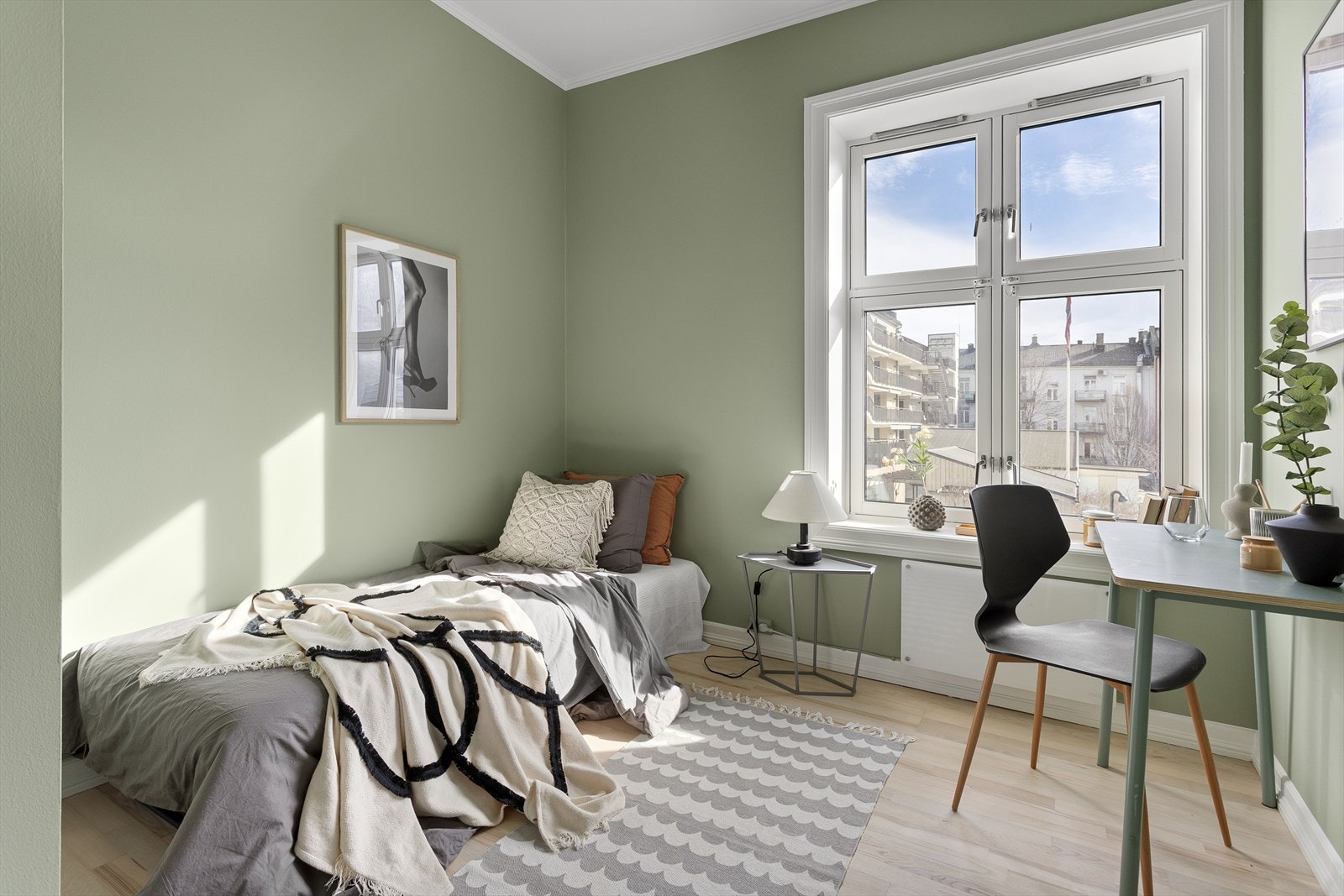 Soverom 2 er også av god størrelse. Galleribilde