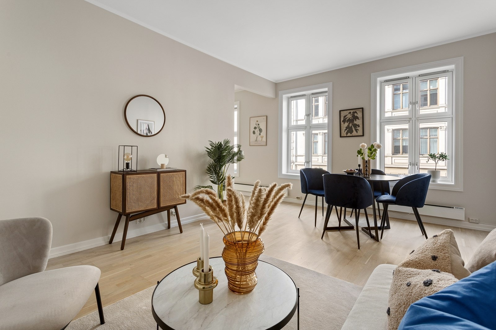 Leiligheten er nymalt og fremstår innflytningsklar. Galleribilde