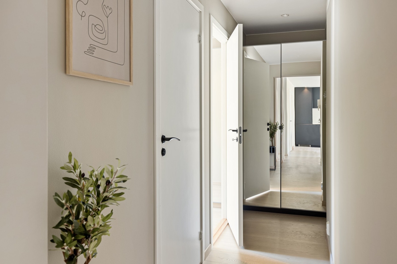 Kort vei til dagligvarebutikker. Galleribilde