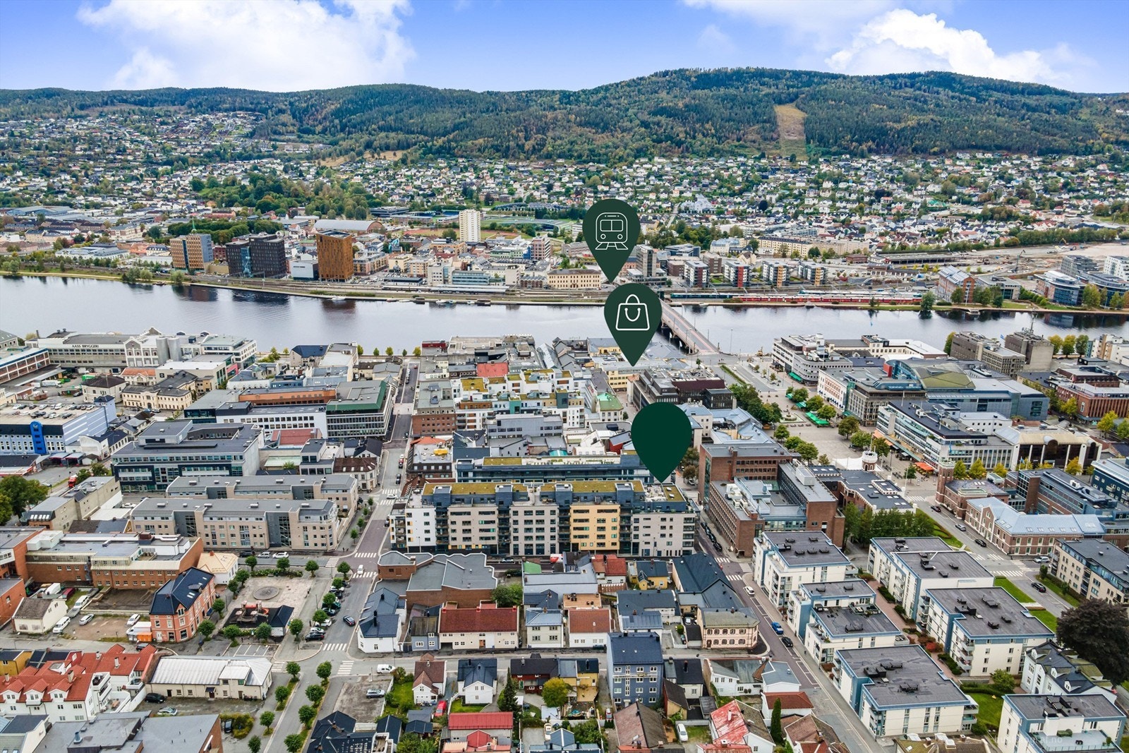 Sentral beliggenhet midt i sentrum med kort vei til "alt" Galleribilde