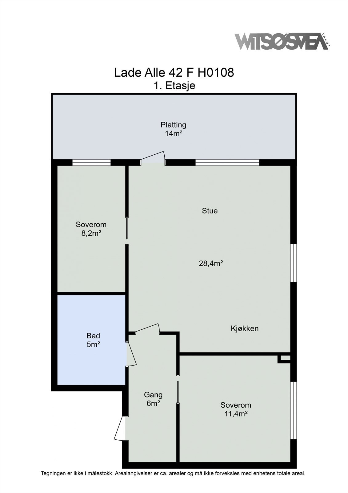 Planskisse. Galleribilde