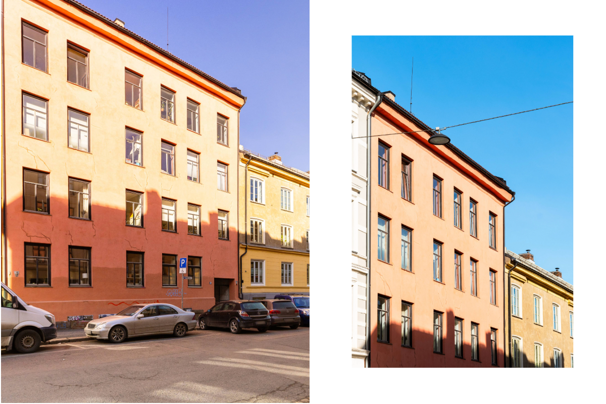 Selve gården består av 8 leiligheter Galleribilde