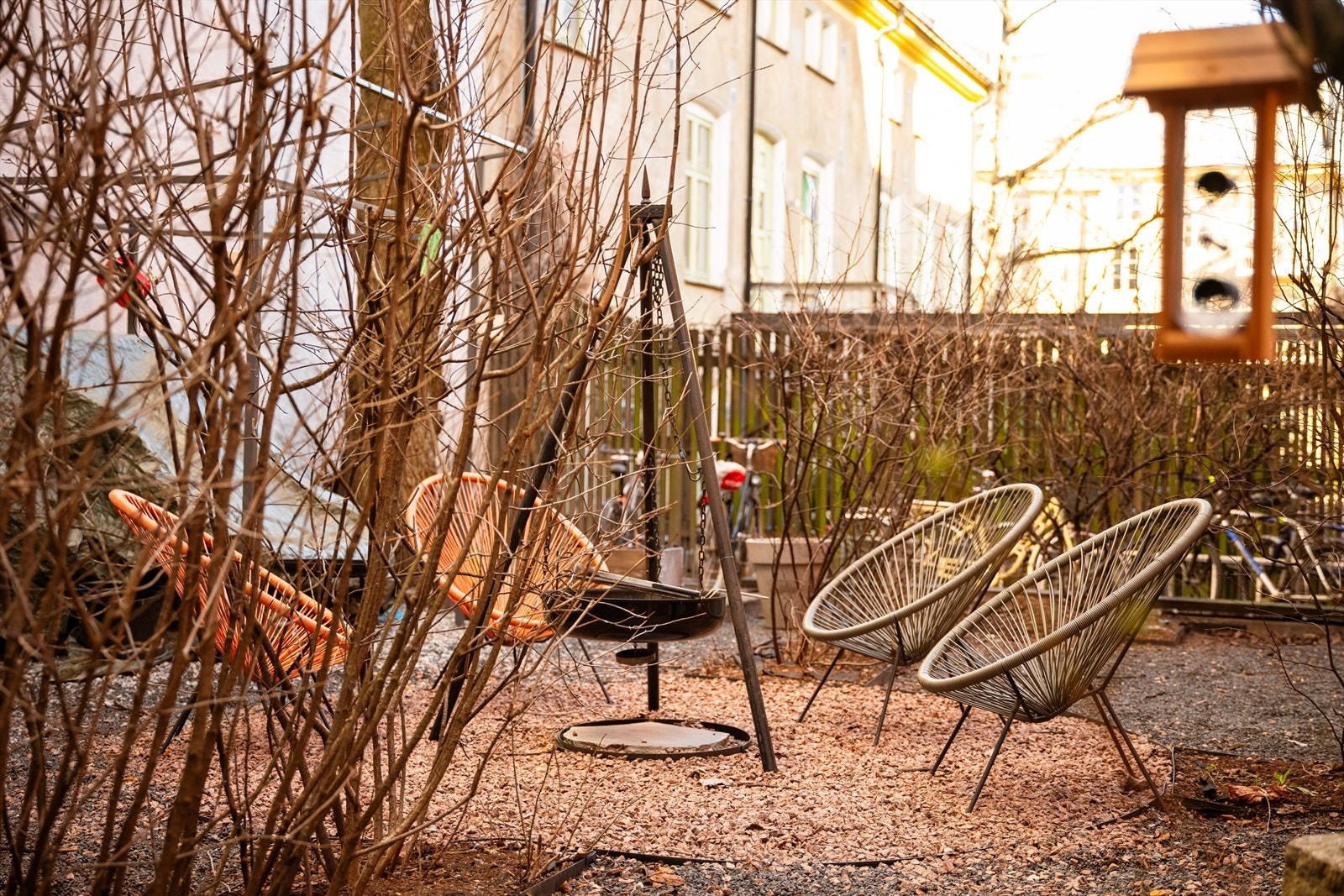 Eget område tilrettelagt for skikkelig kos med grilling og lange sommerkvelder. Galleribilde