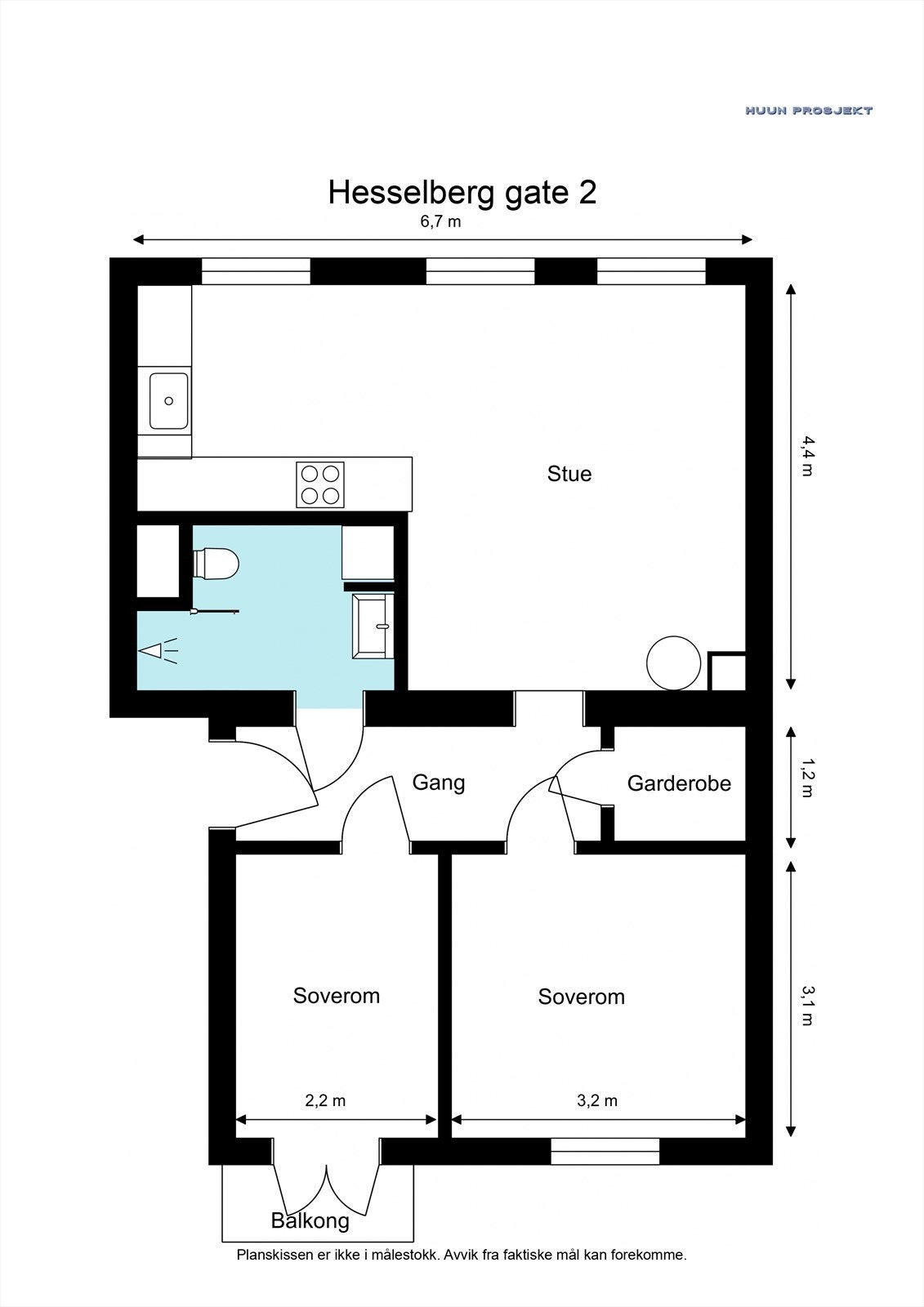 Boligen disponerer en kjellerbod på 5 kvm og en loftsbod på 4 kvm Galleribilde