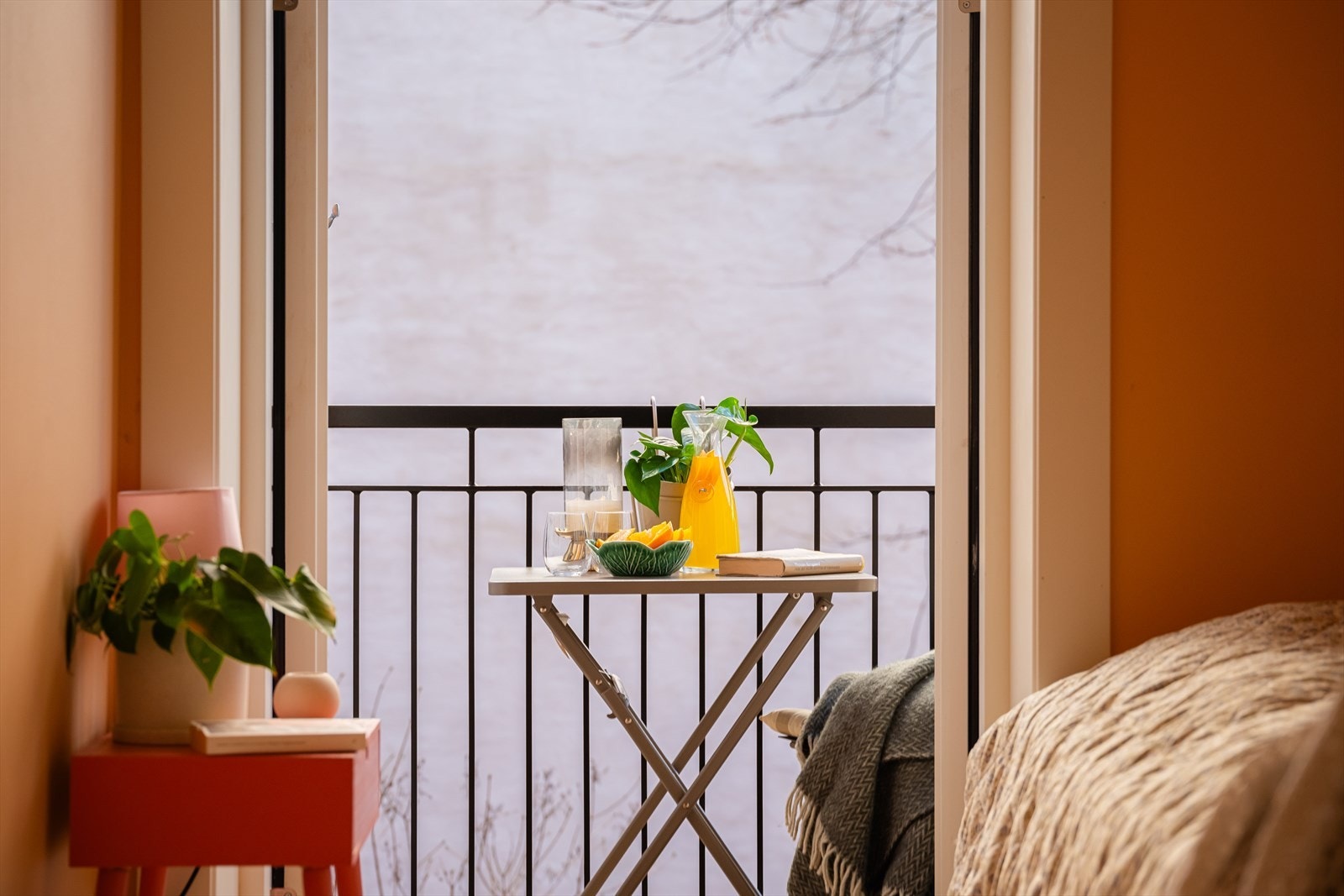 Balkongen ble installert i 2024. Galleribilde