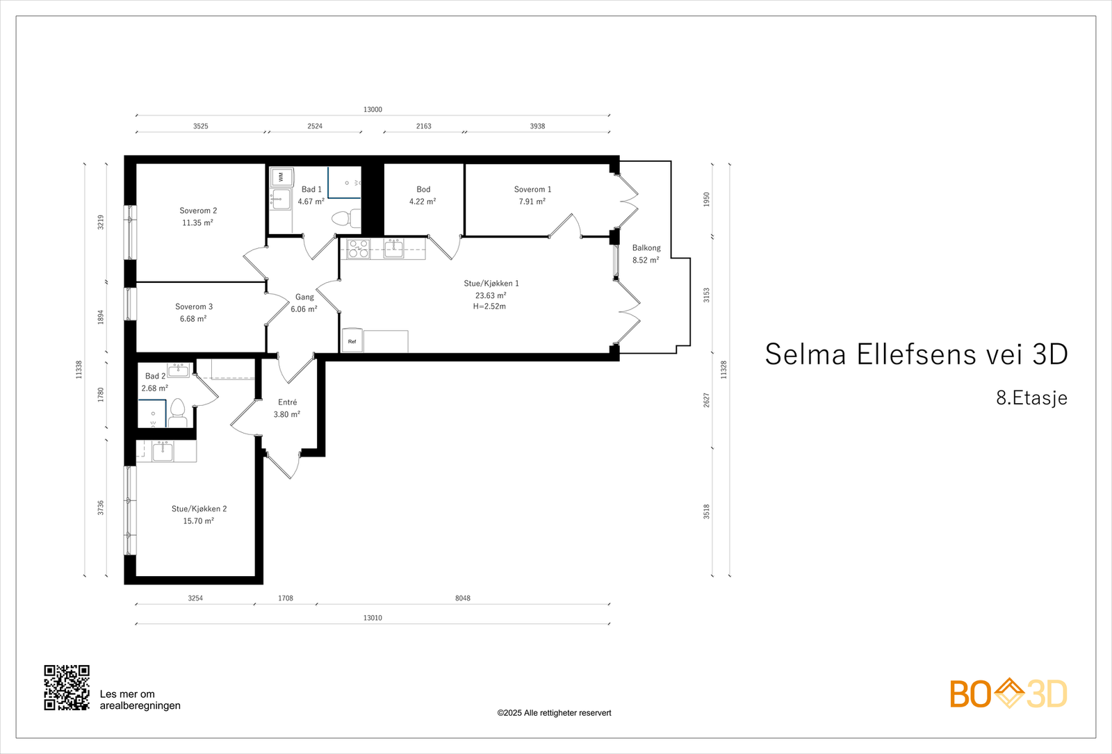 Plantegning. Galleribilde