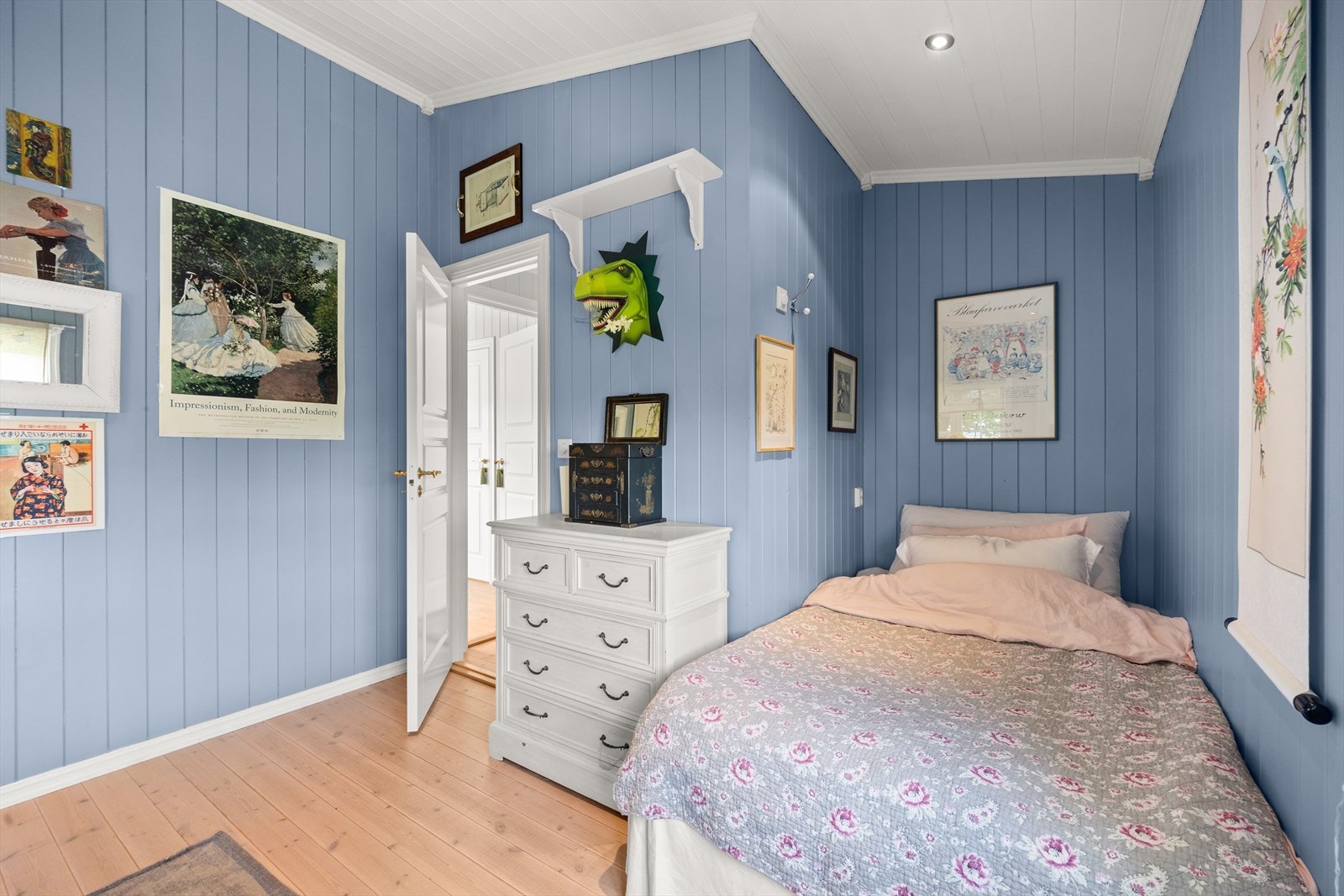 Tre soverom i 1. etasje. Galleribilde