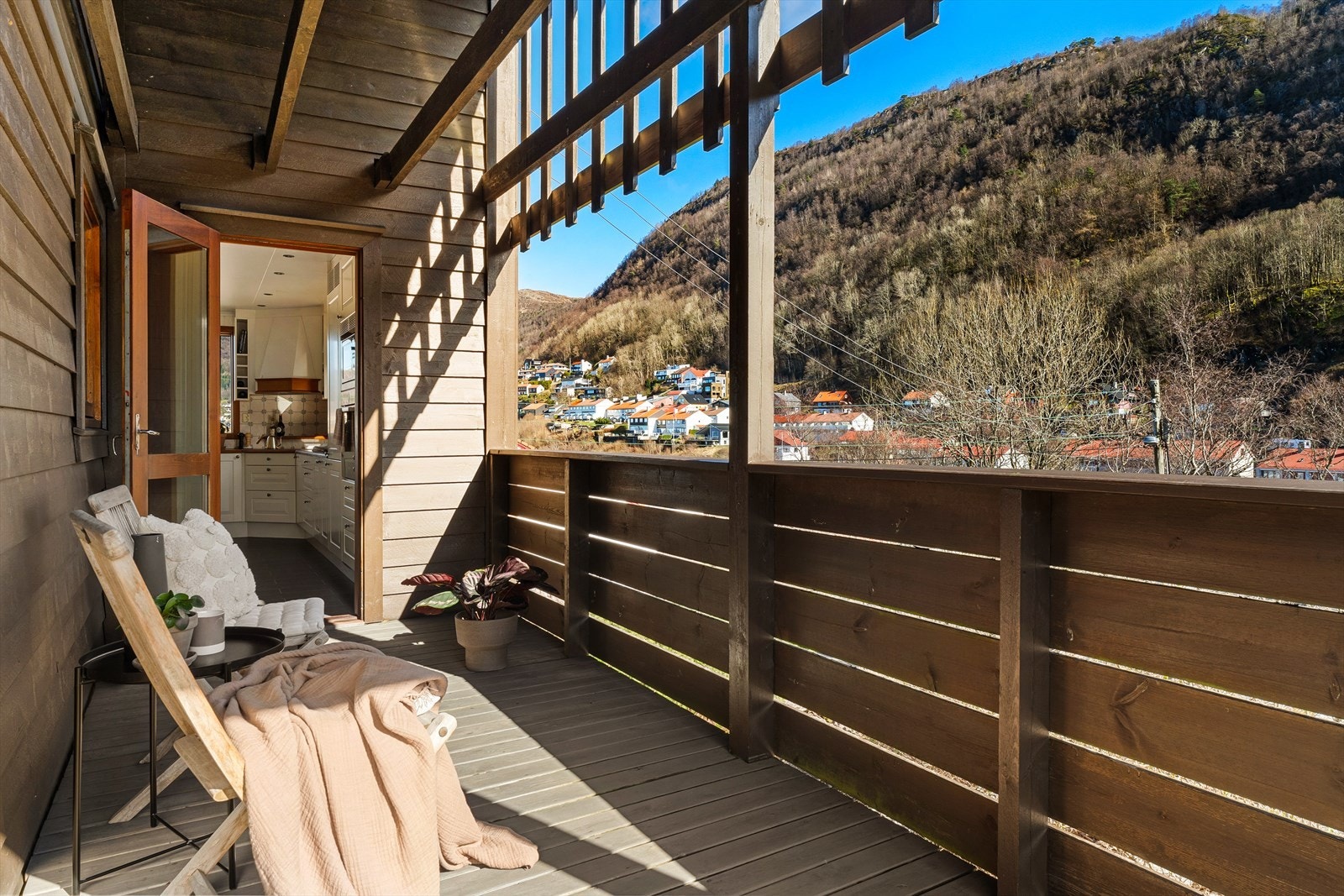 Et koselig sted man kan nyte morgenkaffen i ro og mak. Galleribilde