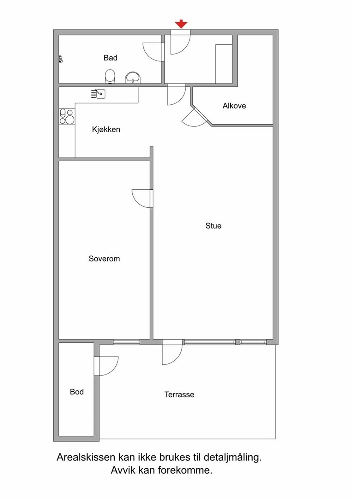 Planskisse. Galleribilde