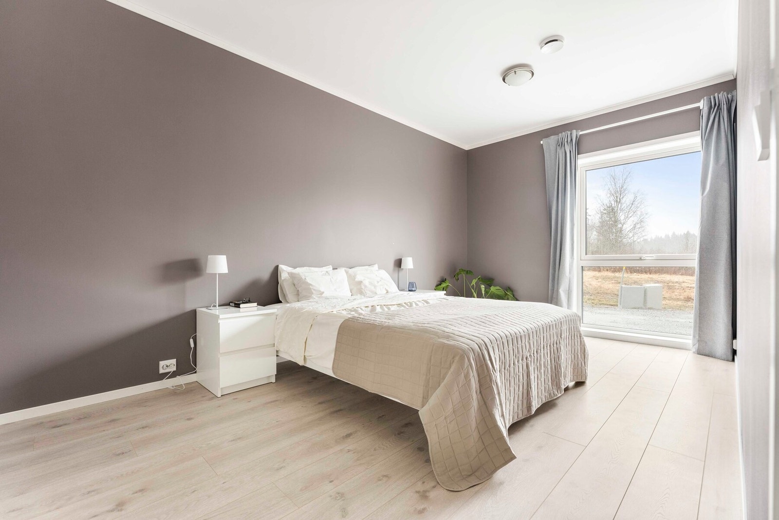 Hovedsoverommet er stort og med mange innredningermuligheter Galleribilde