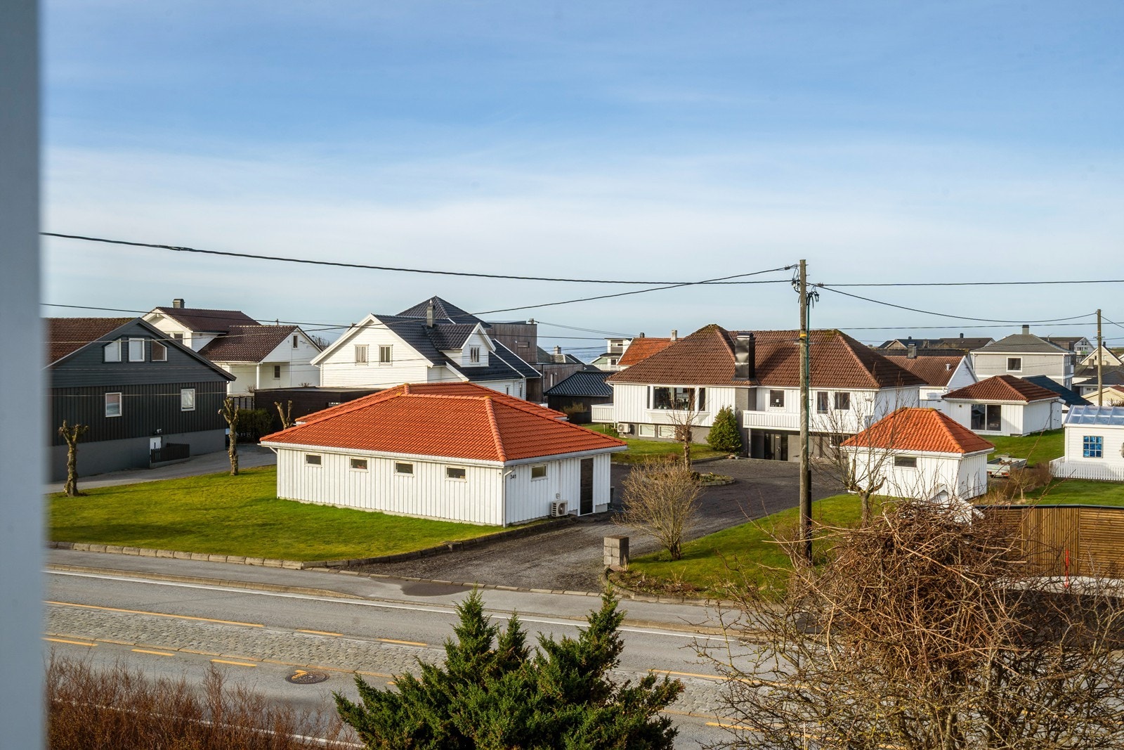 Havglimt fra hovedsoverom loft. Galleribilde