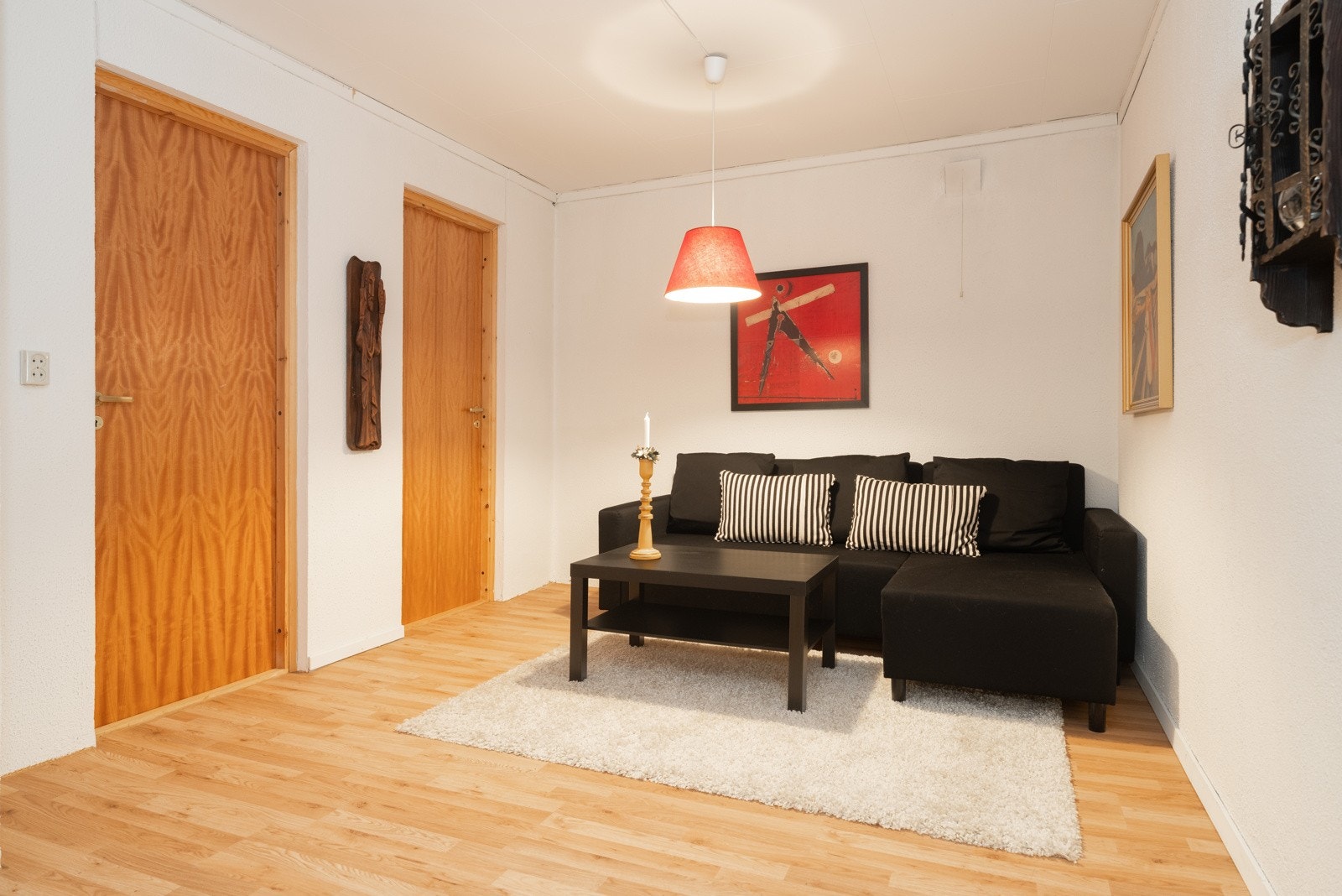 Kjellerstuen er opprinnelig godkjent som bod og ikke som rom for varig opphold. Galleribilde