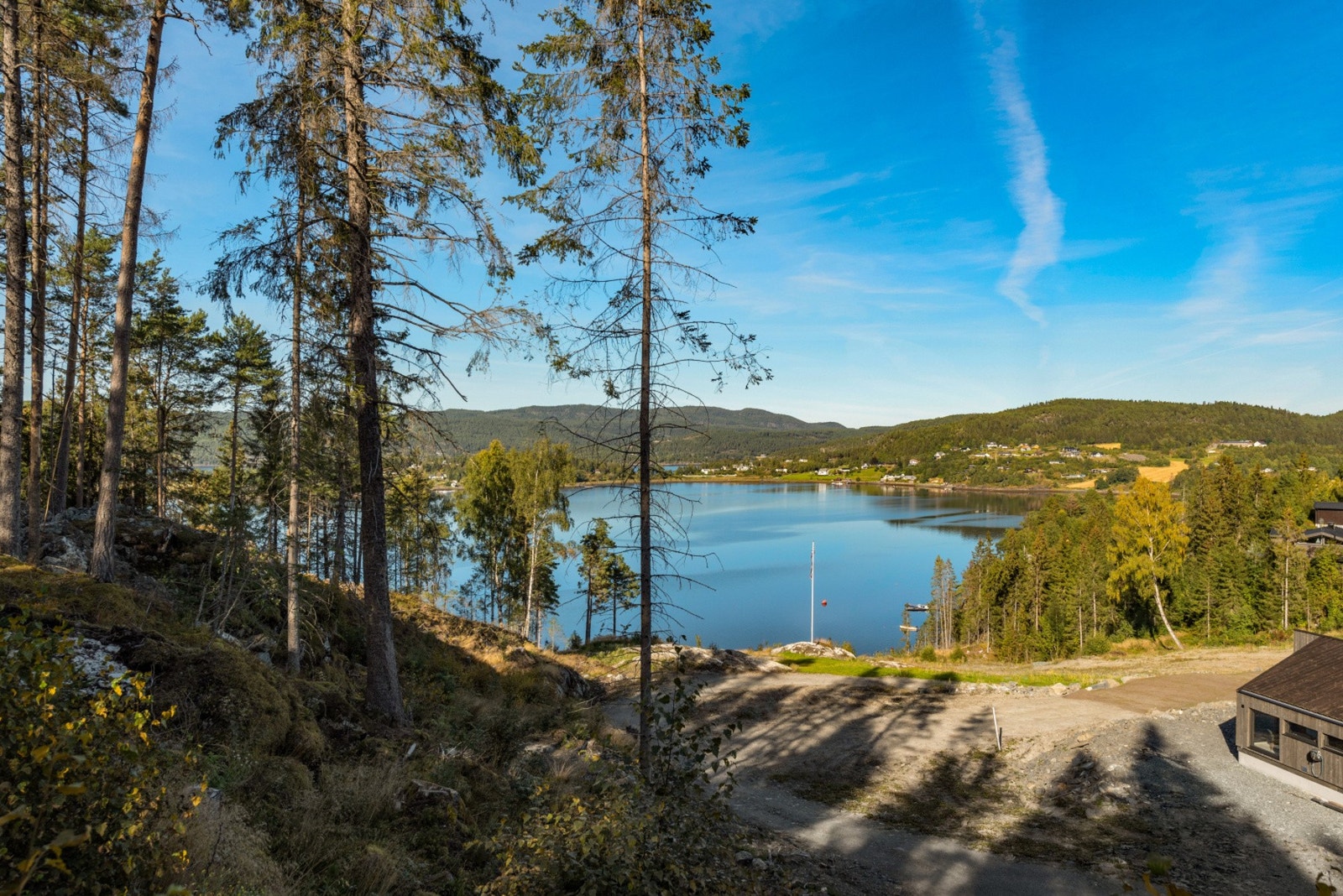 Her kan hyttedrømmen bli en realitet. Galleribilde